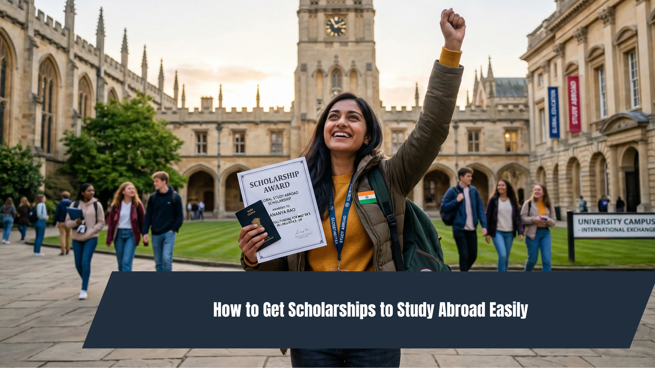 How to Get Scholarships to Study Abroad Easily